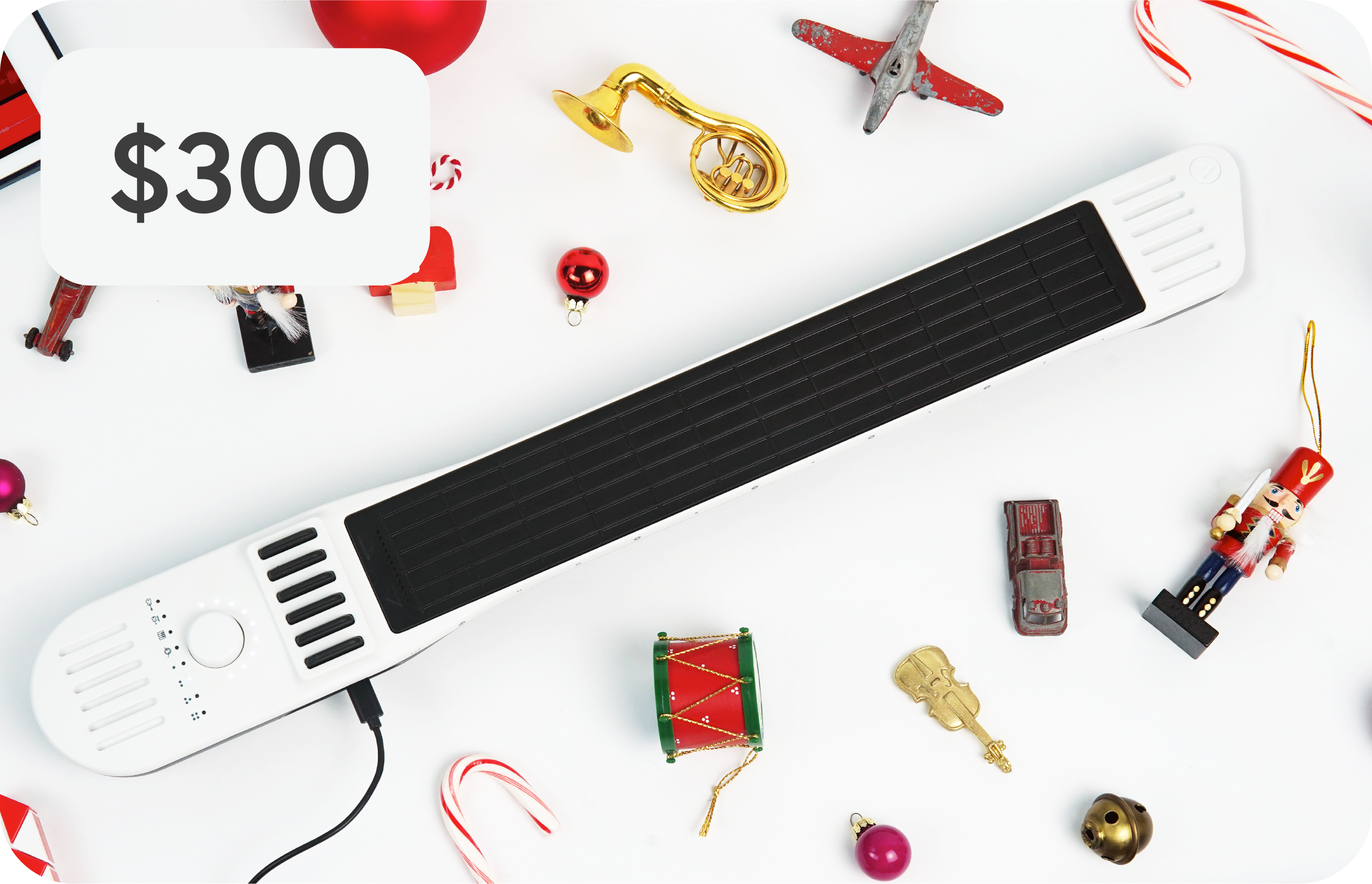 Artiphon $300 Gift Card with Christmas toys and INSTRUMENT 1