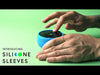 Silicone sleeve announcement video, showing all the different colors available.