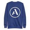 Artiphon A Logo Team Royal Blue Pullover Sweatshirt