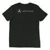 Artiphon A Logo Tri-Blend T-Shirt Back Charcoal/ Black 
